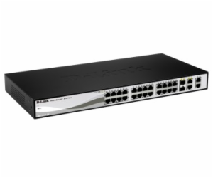 D-Link DGS-1210-28MP 28-port Gigabit Smart+ PoE Switch, 2...