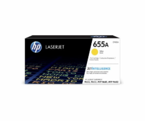 HP 655A Yellow Original LaserJet Toner Cartridge (CF452A)...