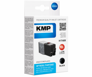 KMP H176BX cartridge cerna kompatibil. s HP T6M15AE 903XXL