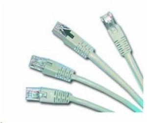 GEMBIRD kabel patchcord Cat5e stíněný FTP 3m, šedý