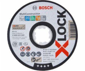 Plochý řezný kotouč Bosch Multi Material systému X-LOCK, ...