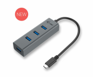 i-tec USB-C Metal 4-portový HUB