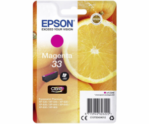 Epson Singlepack Magenta 33 Claria Premium Ink