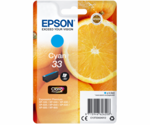 EPSON ink bar Singlepack "Pomeranč" Cyan 33 Claria Premiu...