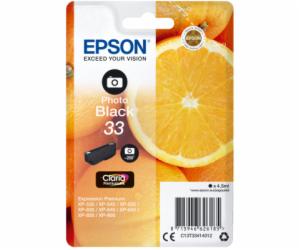 Epson Singlepack Photo Black 33 Claria Premium Ink