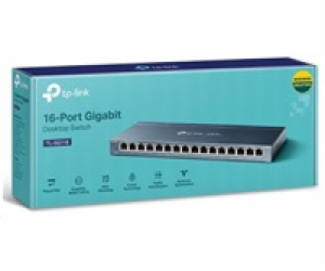 TP-Link switch TL-SG116 (16xGbE, fanless)