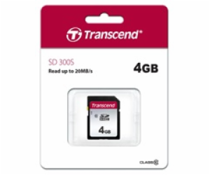 Transcend SDHC 300S          4GB Class 10