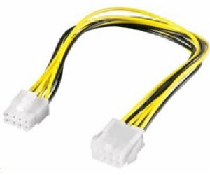 PREMIUMCORD Kabel napájecí interní 8pin, prodloužení 28cm