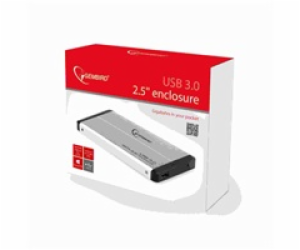 GEMBIRD externí box pro 2.5" zařízení, USB 3.0, SATA, stř...