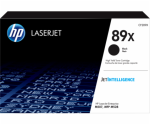 HP 89X Black LaserJet Toner Cartridge (10,000 pages)