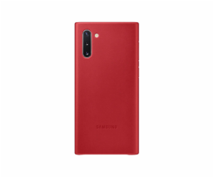 Červený kožený kryt Samsung Note 10 (EF-VN970LR)