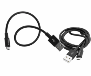 Verbatim Micro USB Cable Sync & Charge 100cm cerna + 30 c...