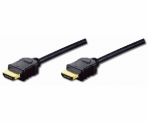 Digitus HDMI High Speed + Ethernet připojovací kabel, 2xs...