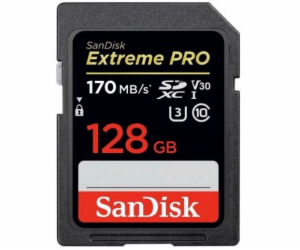 SanDisk Extreme Pro 128GB SDXC / CL10 / UHS-I U30 V30 / 1...