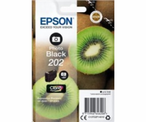 EPSON ink čer Singlepack "Kiwi" Photo Black 202 Claria Pr...