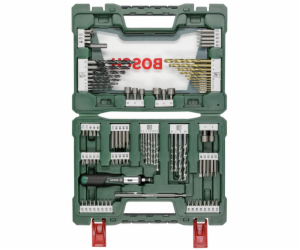 Bosch V-Line Titanium Drill + Bit Set 91 parts