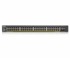 Zyxel XGS1930-52HP, 52 Port Smart Managed PoE Switch, 48x...