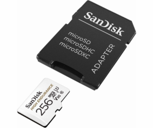 SanDisk High Endurance/micro SDXC/256GB/Class 10/+ Adapté...