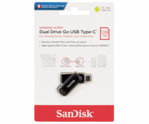 SanDisk Ultra Dual DriveGo 128GB USB typ C Flash SDDDC3-1...