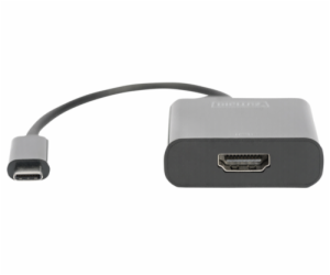 DIGITUS USB Type-C HDMI grafický adaptér 4K/30Hz cerný