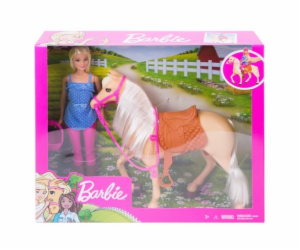 Panenka Barbie + základní kůň