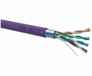 Instalační kabel Solarix FTP, Cat5E, drát, LSOH, box 305m...