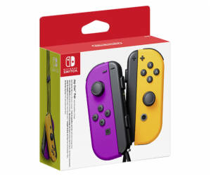 Nintendo Joy-Con 2x set neon lila / neon oranzová