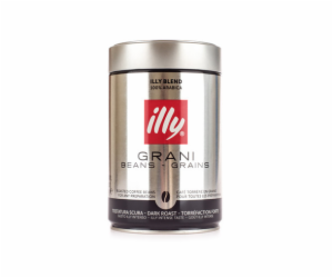 Illy Espresso Dark zrnková káva dóza 250 g