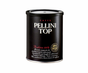 Pellini TOP 100% Arabica v plechové dóze mletá Káva 250 g