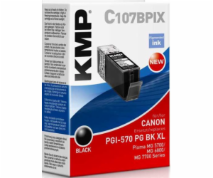 KMP C107BPIX cartridge sw komp. s Canon PGI-570 XL PGBK