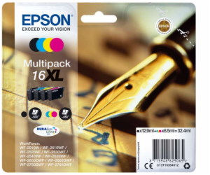 EPSON ink čer Singlepack ""Pero"" Black 16 DURABrite Ultr...