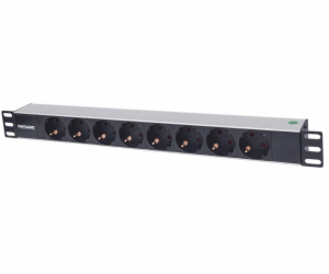 Intellinet 19" 1.5U Rackmount 8-Way Power Strip - German ...