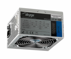 Akyga ATX zdroj 500W ventilátor 120mm