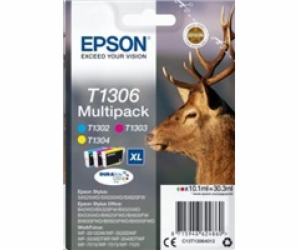 EPSON ink Multipack 3-colours "Jelen" T1306 DURABrite Ult...