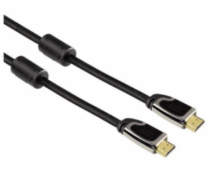 HAMA HDMI na HDMI 1.4, 3m, zlacený, feritové filtry (83057)