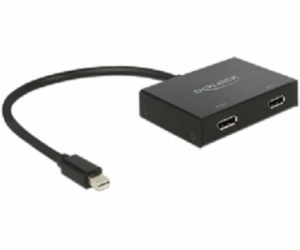 Delock Displayport 1.2 Rozbočovač 1 x mini Displayport in...