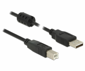 Delock Kabel USB 2.0 Typ-A samec > USB 2.0 Typ-B samec 5,...