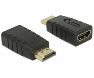 DeLOCK adaptér HDMI (samec) > HDMI (samice), emulátor EDID