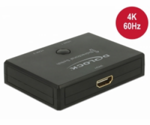 DeLOCK HDMI switch 2 - 1 obousměrný 4K 60Hz, HDMI switch