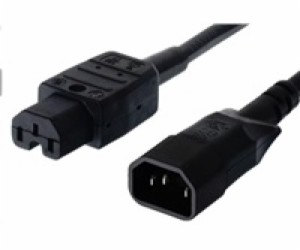 PREMIUMCORD Kabel napájecí 230V prodlužovací 2m (konektor...