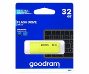 GOODRAM Flash Disk 32GB UME2, USB 2.0, žlutá UME2-0320Y0R11