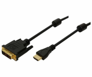 LogiLink HDMI - DVI-D kabel 2m černý (CH0004)