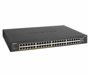 NETGEAR 48PT GIGE UNMANAGED SWCH W/POE+