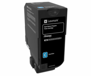 LEXMARK toner CS720, CS725, CX725 Cyan Return Programme T...