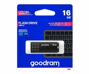 GOODRAM Flash Disk 16GB UME3, USB 3.0, černá UME3-0160K0R11