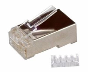 Konektor STP RJ45 (8p8c), Cat6, 50µm, skládaný, licna - 1...