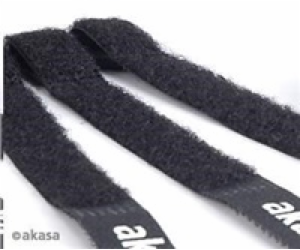 AKASA vázací sada na kabely Tidy Kit 2, 5x stahovací pásk...