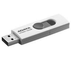 ADATA UV220/64GB/USB 2.0/USB-A/Bílá