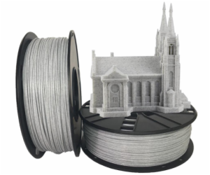 GEMBIRD Tisková struna (filament) PLA, 1,75mm, 1kg, mramor