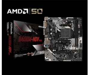 ASRock B450M-HDV R4.0 ASRock B450M-HDV R4.0 / AM4 / 2x DD...